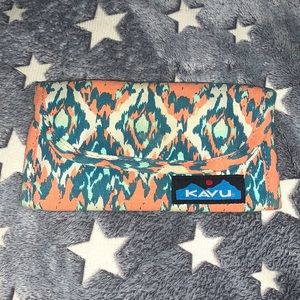 KAVU Big Spender Tri-fold Wallet Clutch Travel Organizer